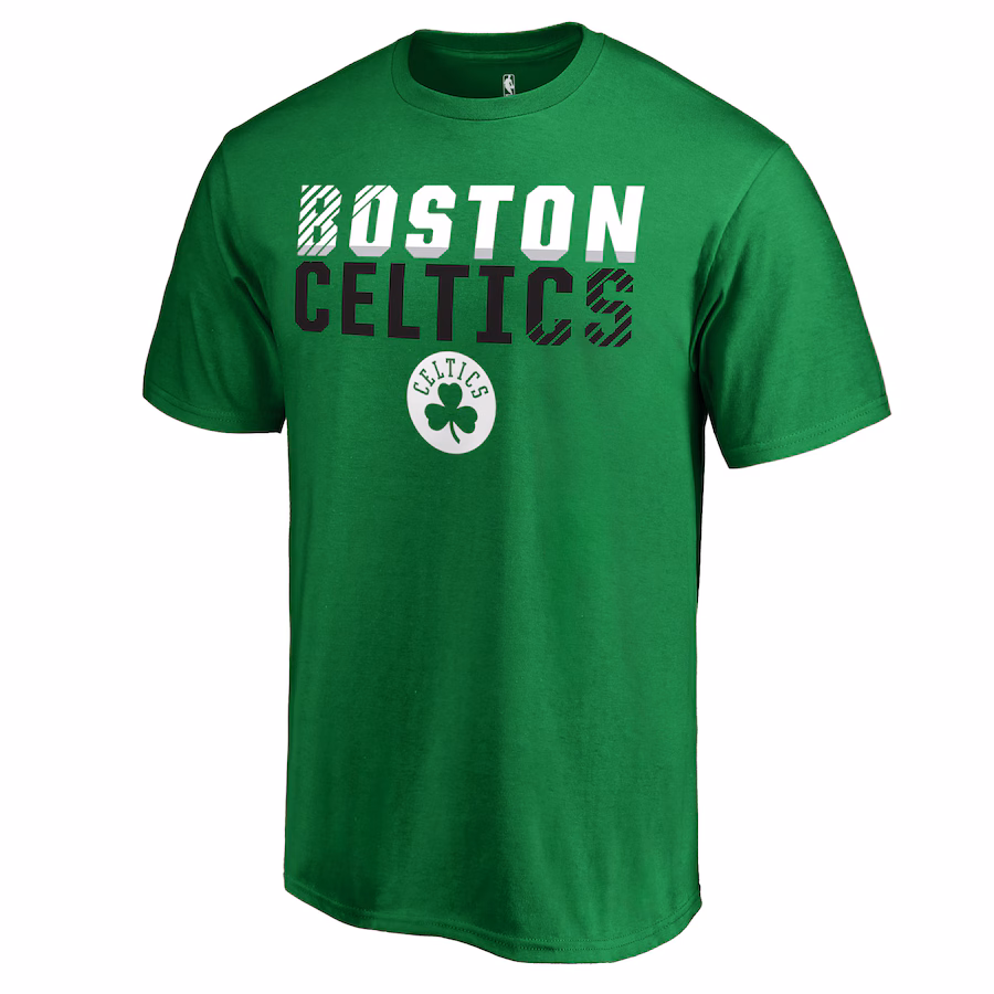Men's Boston Celtics Kelly Green Fade Out T-Shirt