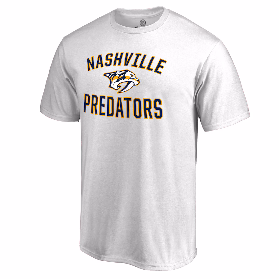 Men's Nashville Predators Victory Arch White T-Shirt