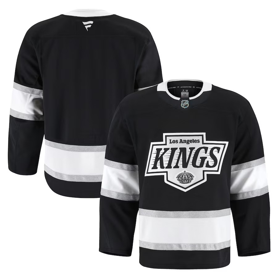 Men's Los Angeles Kings Fanatics Black Home Authentic Pro Jersey