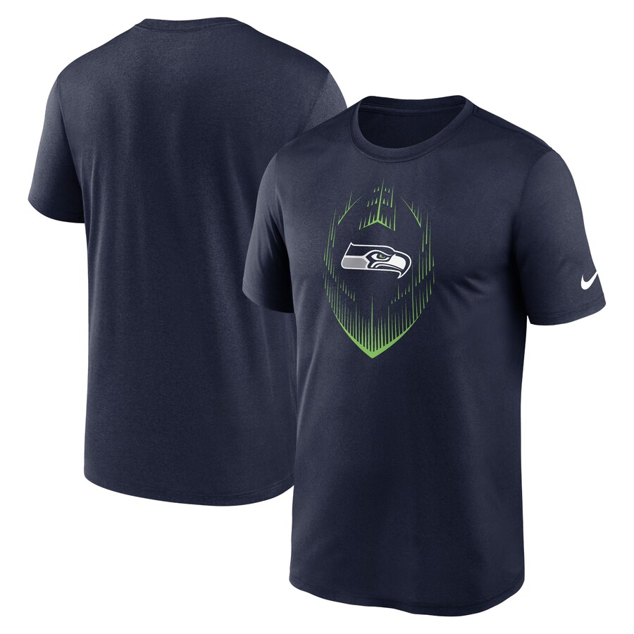 Men's Seattle Seahawks Nike Navy Primetime Legend Icon Performance T-Shirt