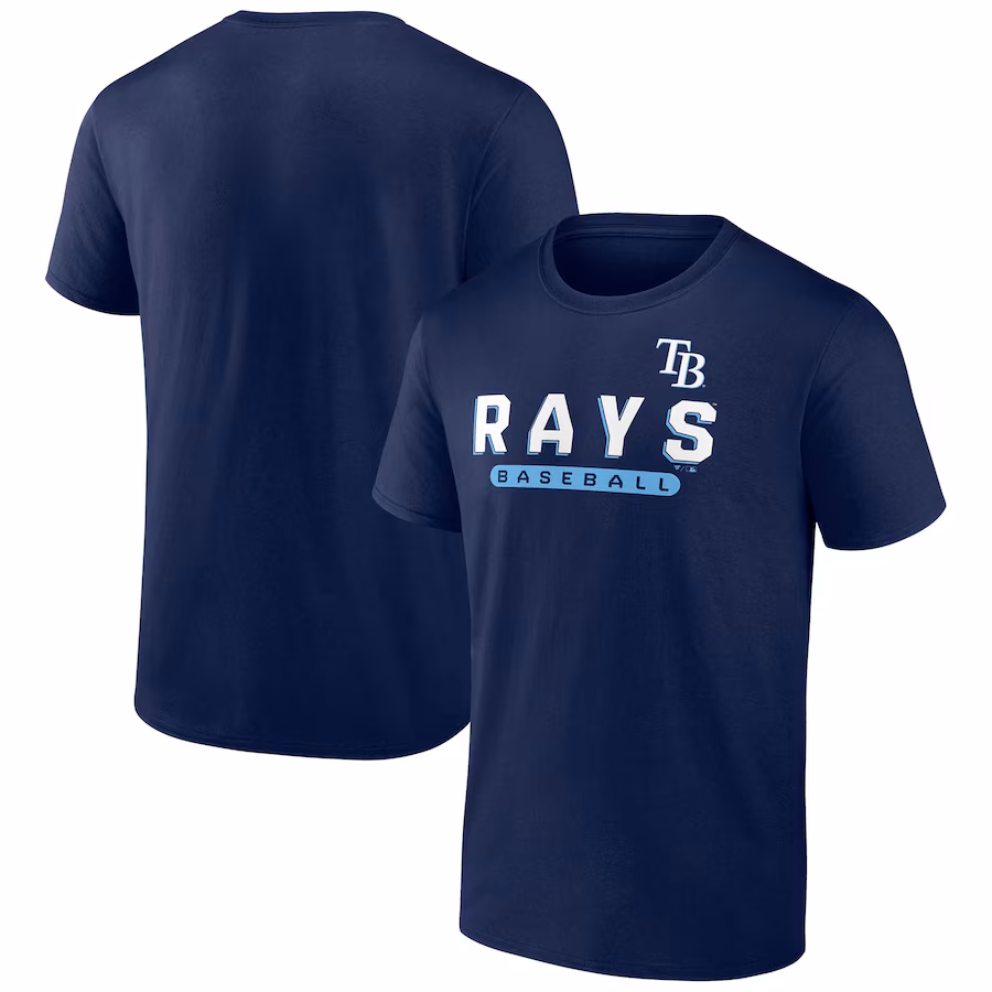 Men's Tampa Bay Rays Fanatics Navy Team T-Shirt