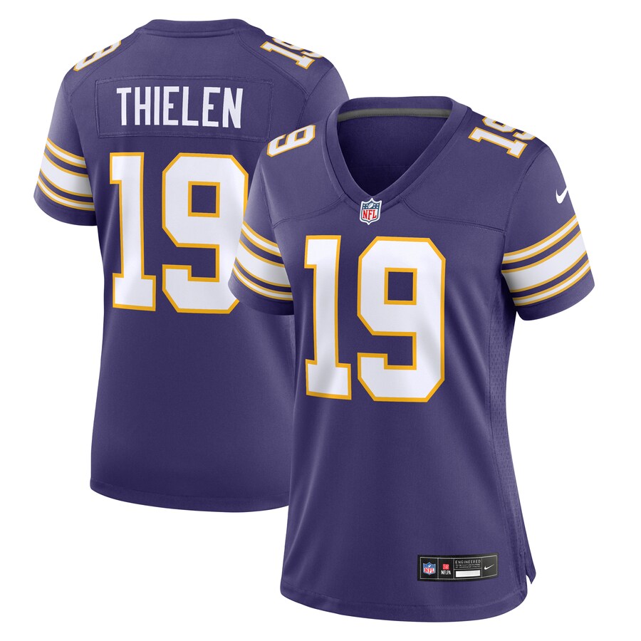 Women's Minnesota Vikings Adam Thielen Nike Purple Alternate Player Jersey