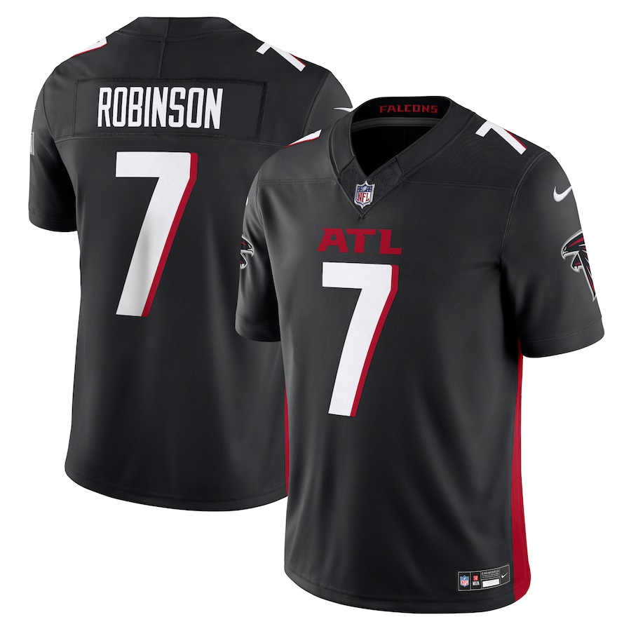 Men's Atlanta Falcons Bijan Robinson Nike Black Vapor F.U.S.E. Limited Jersey