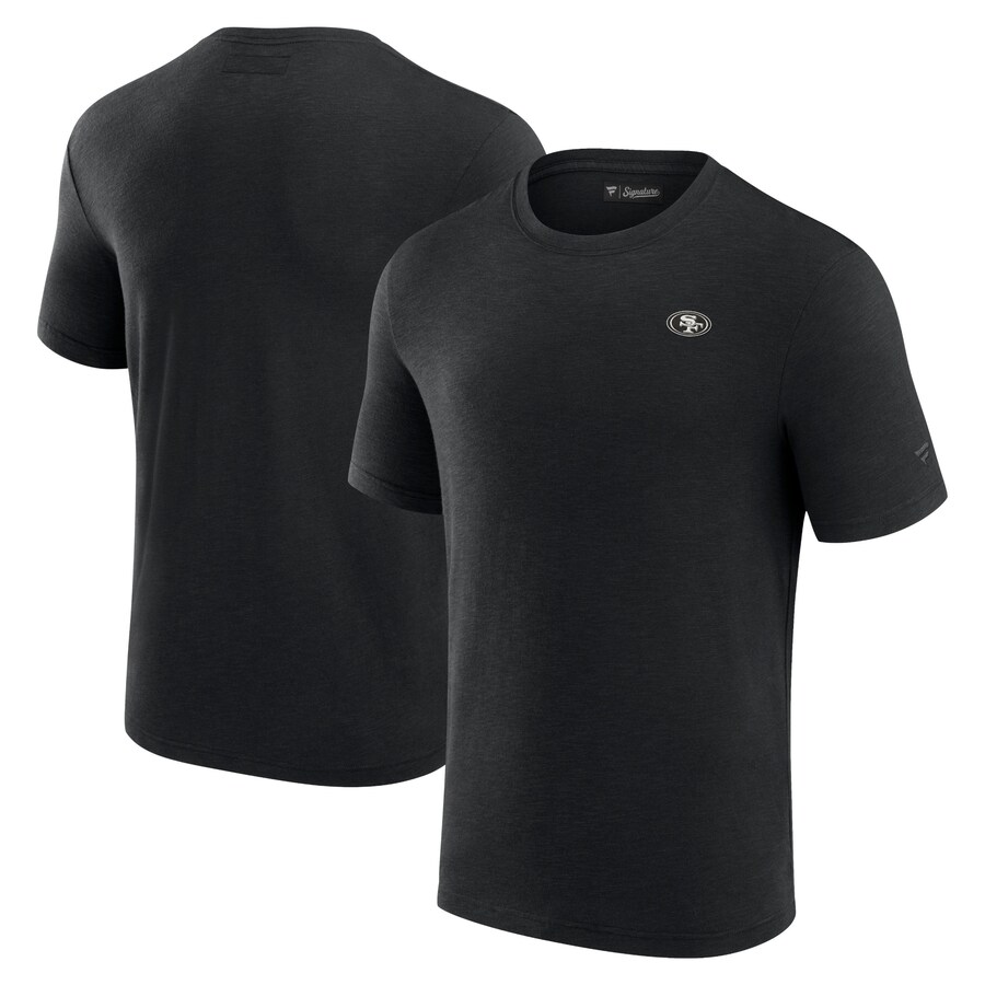 Men's San Francisco 49ers Fanatics Black Modal Short Sleeve T-Shirt