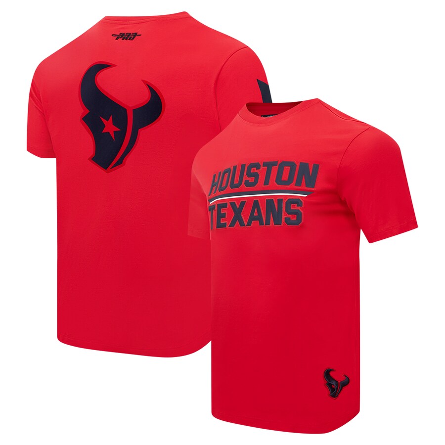 Men's Houston Texans Pro Standard Red Alternate Logo T-Shirt
