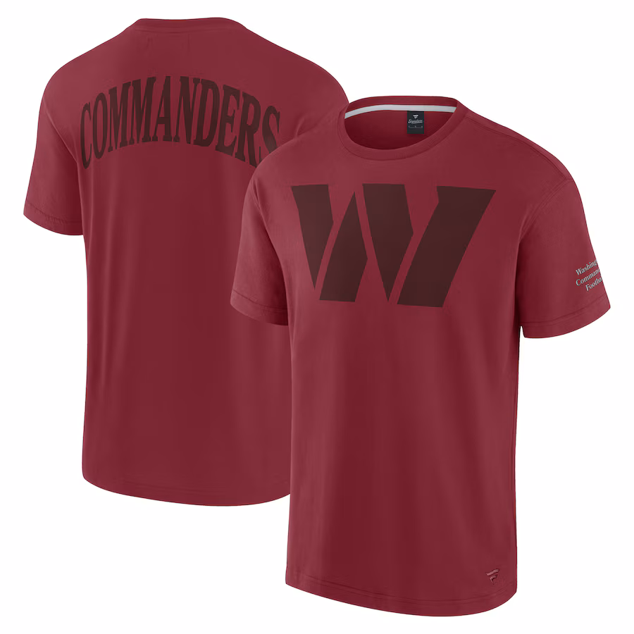 Unisex Washington Commanders  Fanatics Burgundy Elements Iconic T-Shirt