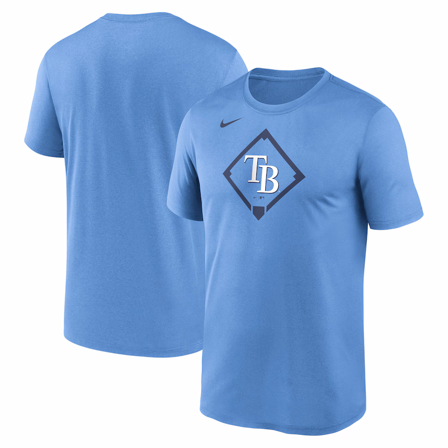 Men's Tampa Bay Rays Nike Light Blue Icon Legend Performance T-Shirt