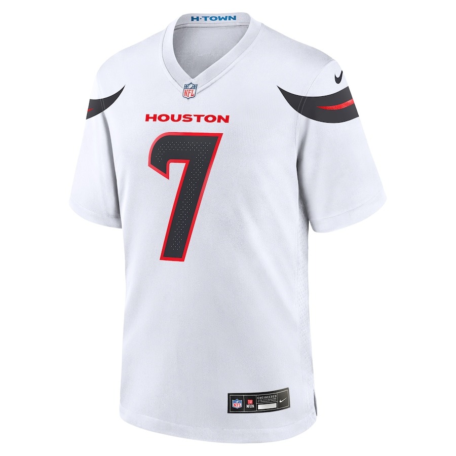 Youth Houston Texans C.J. Stroud Nike White Game Jersey