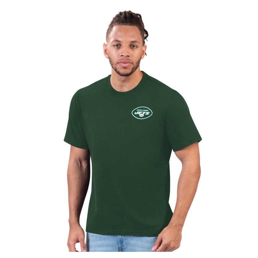 Men's New York Jets  Margaritaville Green Hail Mary T-Shirt