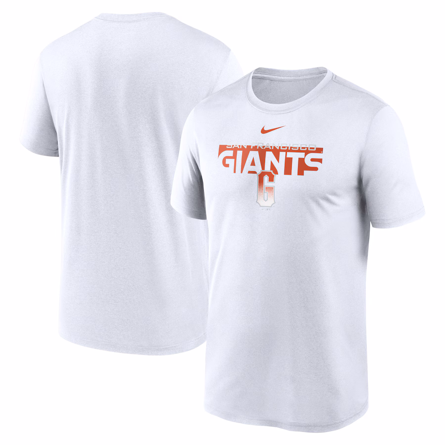Men's San Francisco Giants Nike White City Connect Legend Performance T-Shirt
