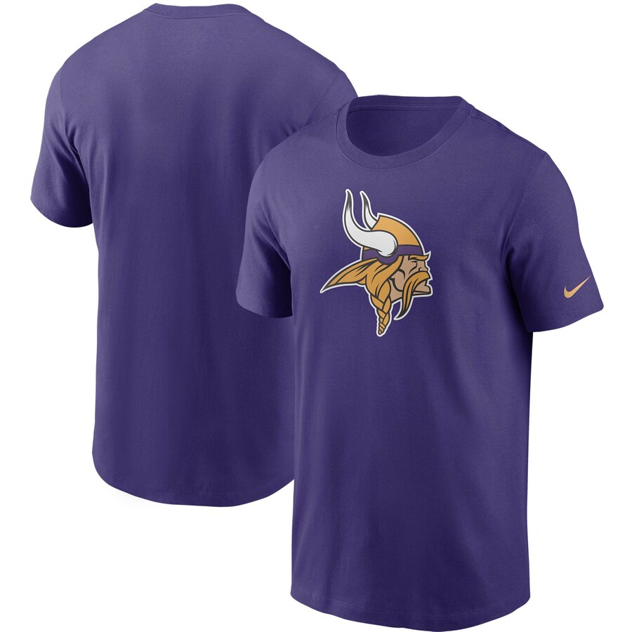 Men's Minnesota Vikings Nike Purple Primary Logo T-Shirt