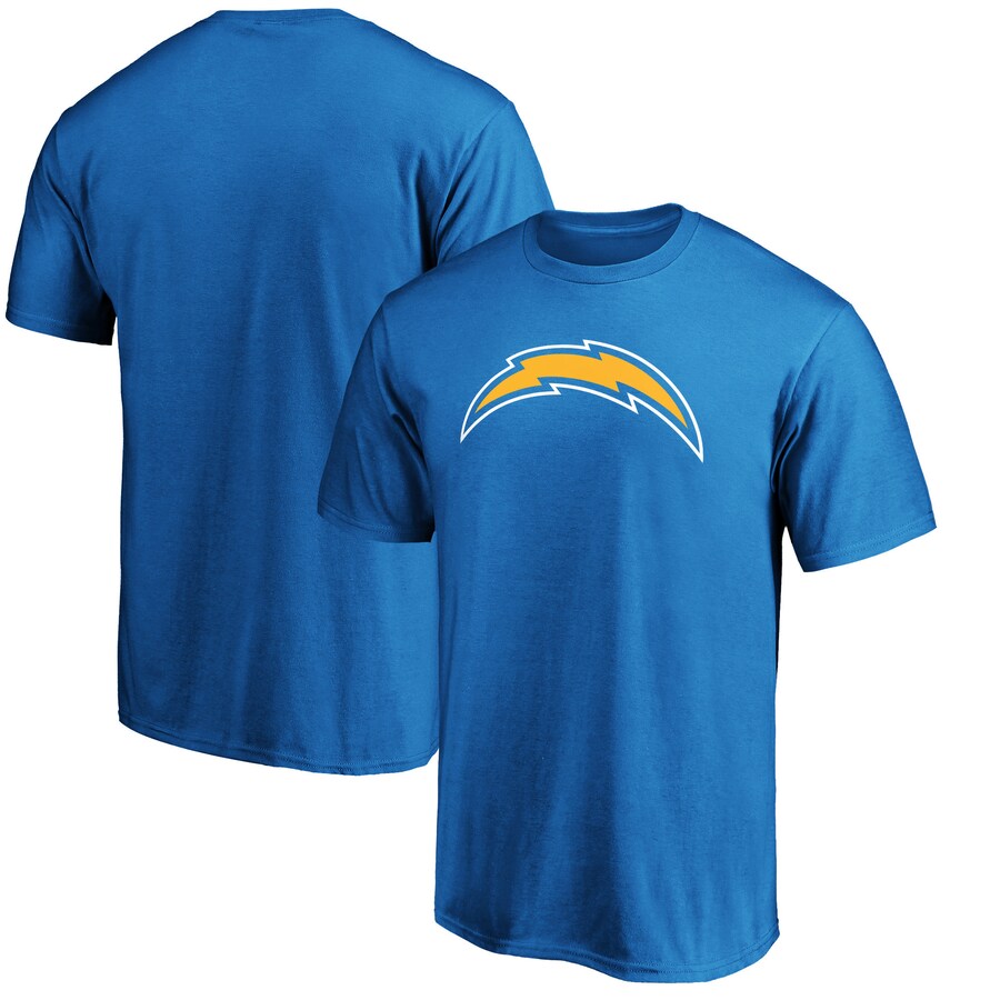 Men's Los Angeles Chargers Fanatics Powder Blue Primary Logo T-Shirt