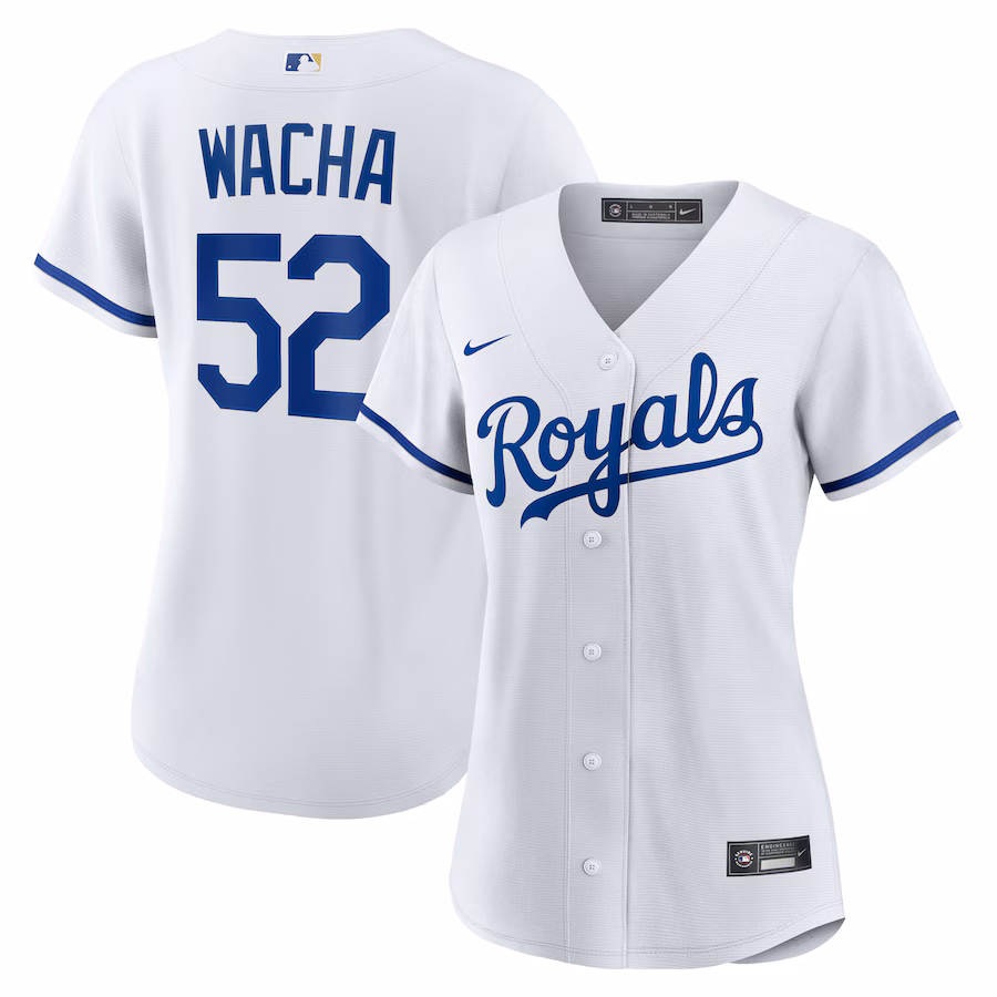Women's Kansas City Royals Michael Wacha Nike White Home Replica Jersey