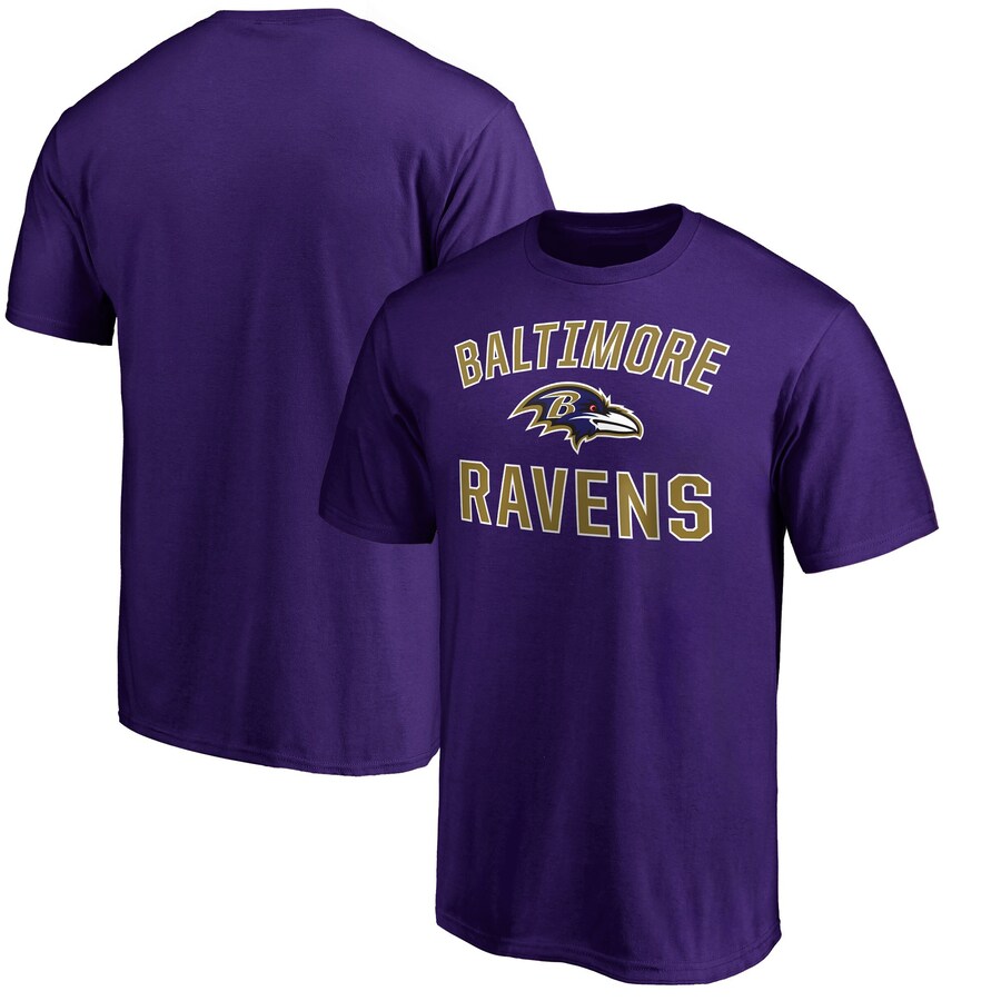 Men's Baltimore Ravens Purple Victory Arch T-Shirt