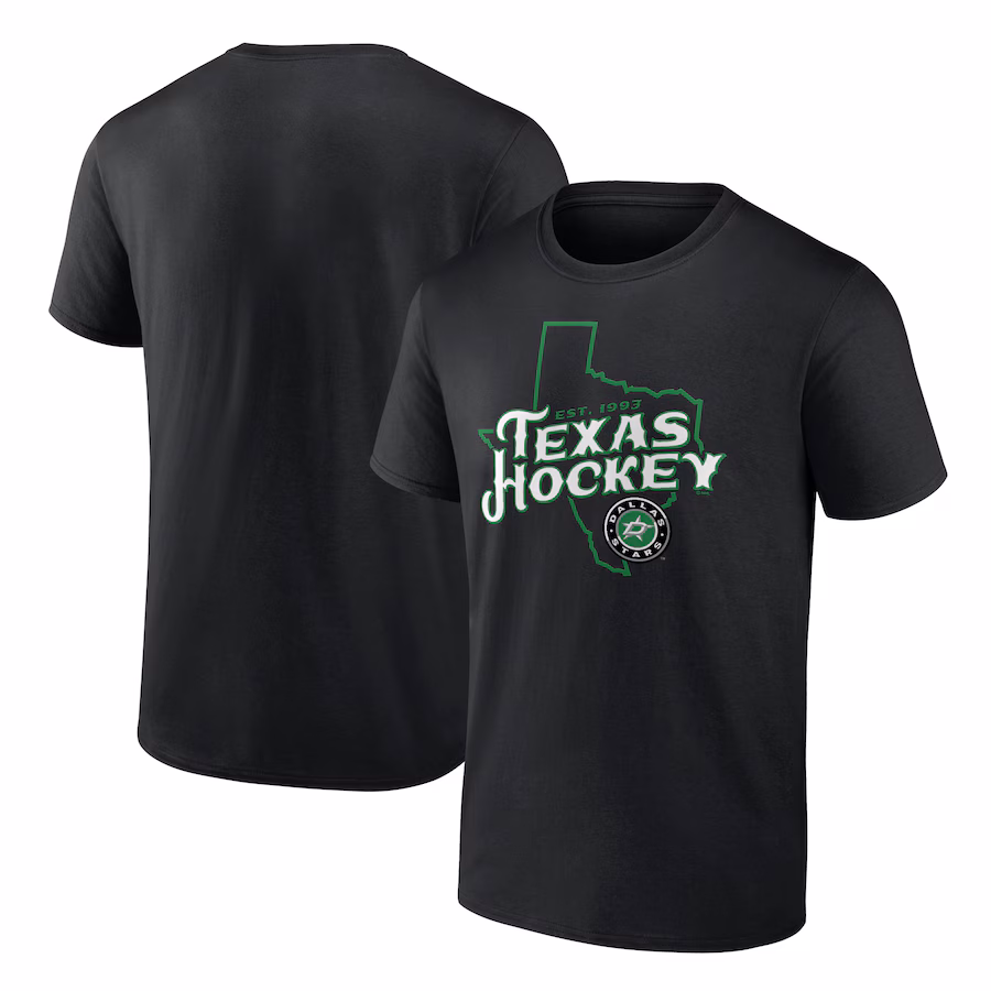 Men's Dallas Stars Black Represent T-Shirt