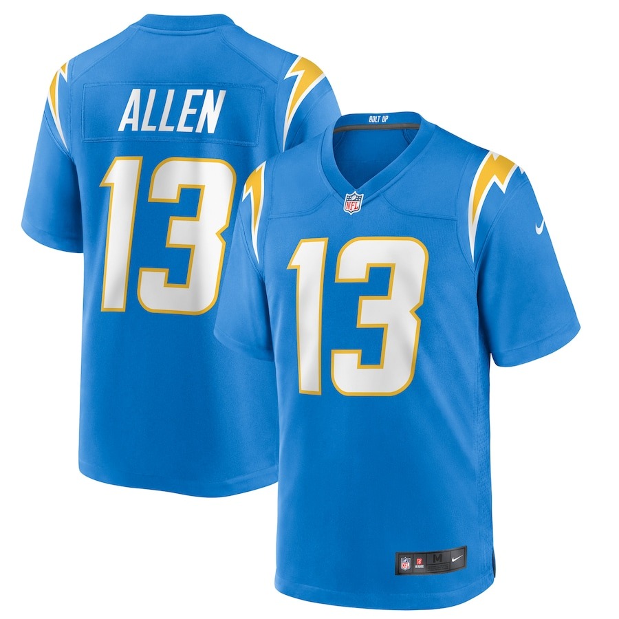 Men's Los Angeles Chargers Keenan Allen Nike Powder Blue Game Jersey