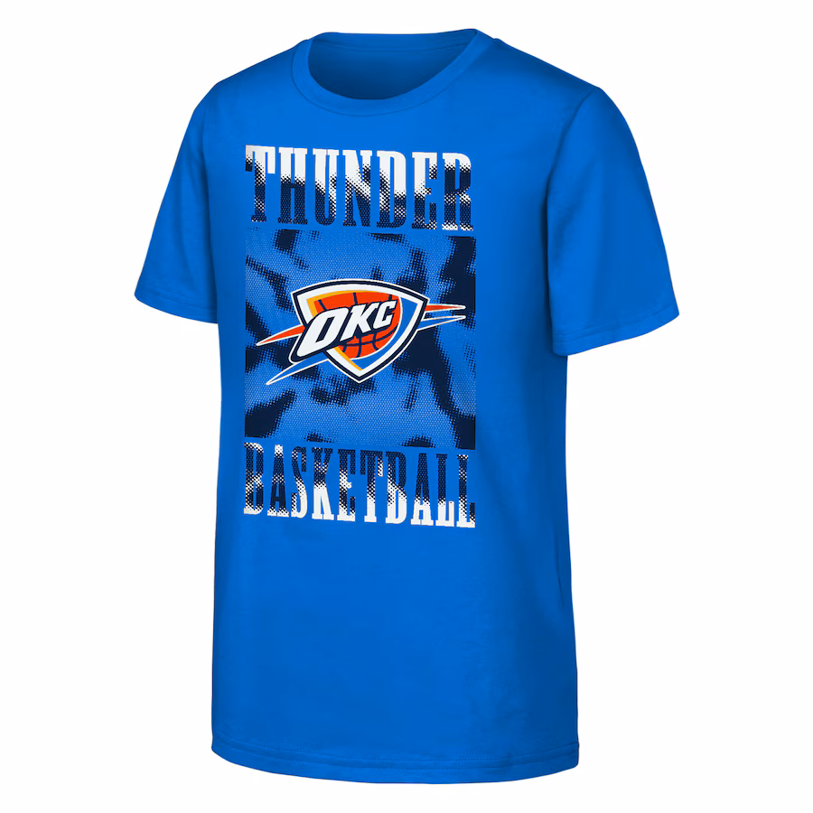 Youth Oklahoma City Thunder  Blue Garage Hero T-Shirt