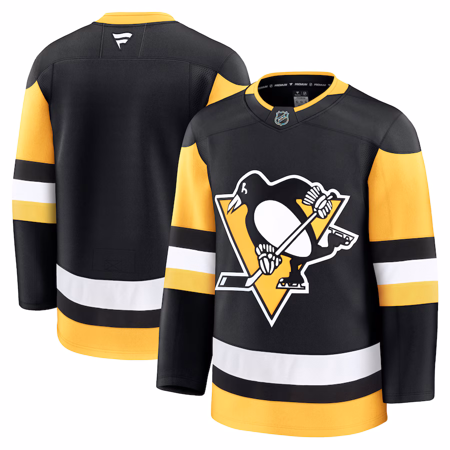 Men's Pittsburgh Penguins Fanatics Black Home Premium Jersey
