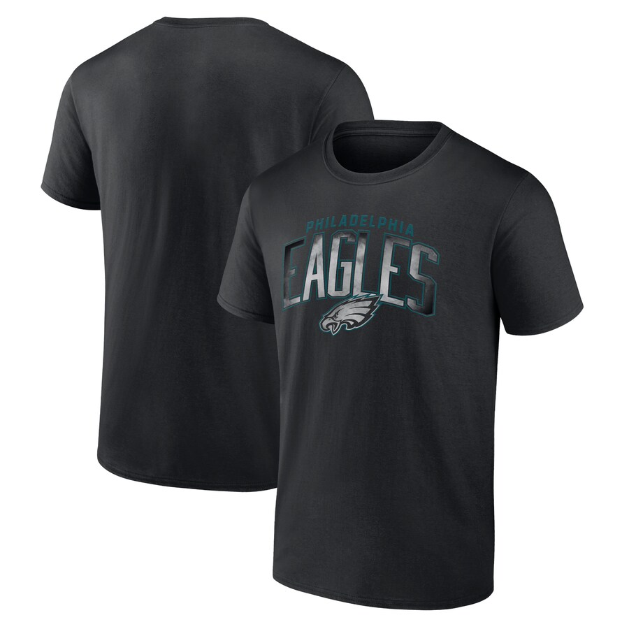 Men's Philadelphia Eagles Black Smoke Arch T-Shirt