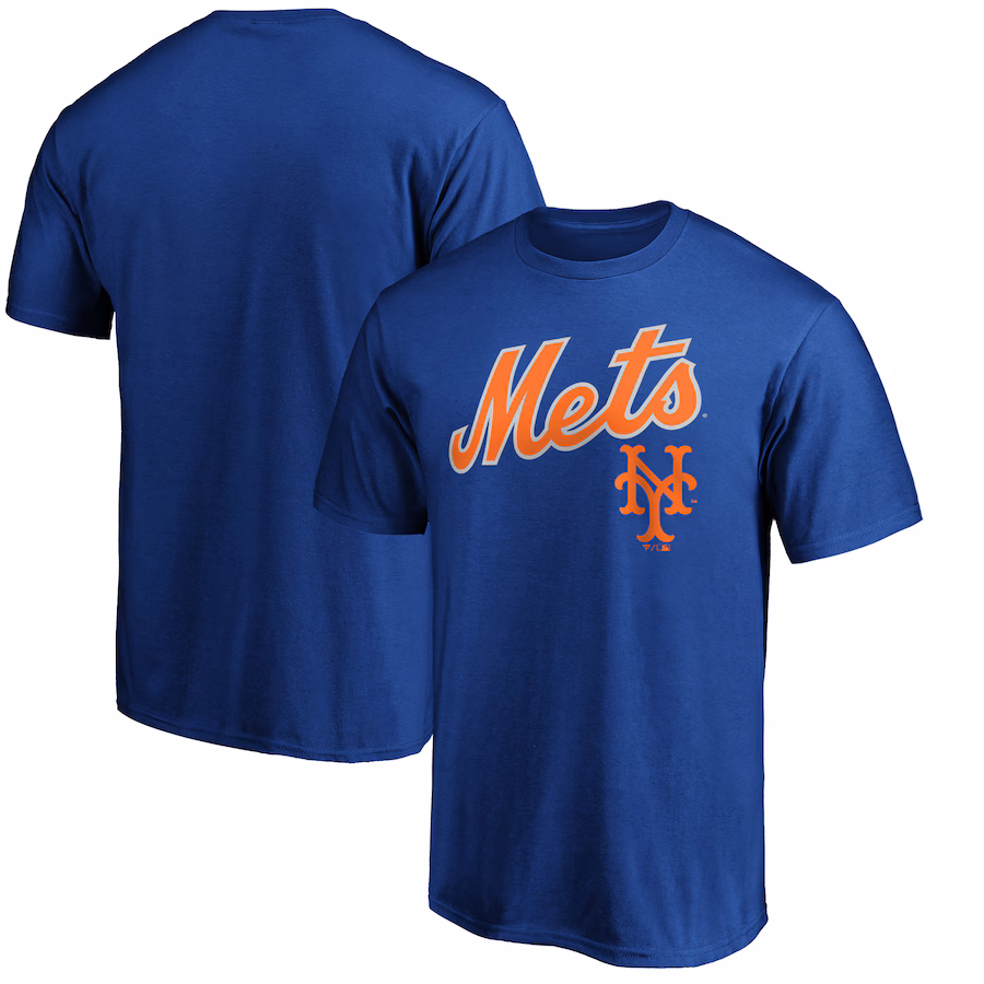 Men's New York Mets Royal Cooperstown Collection Wahconah Team T-Shirt