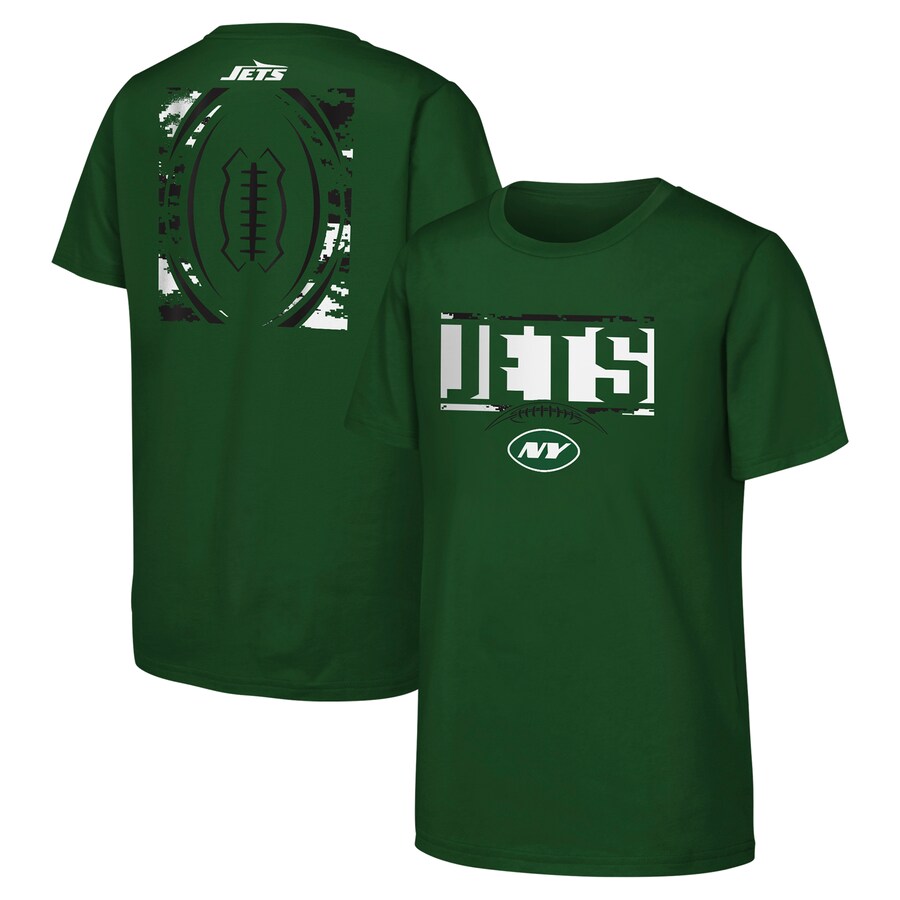 Youth New York Jets Green The Blitz T-Shirt