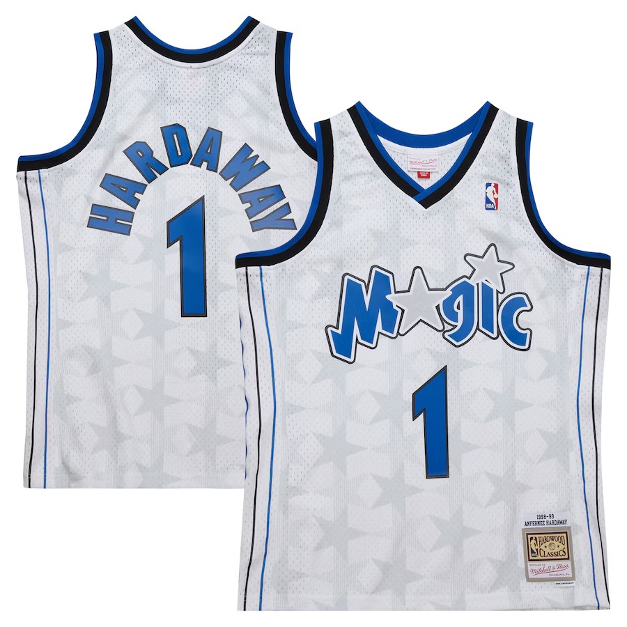 Men's Orlando Magic Penny Hardaway Mitchell & Ness White 1998/99 Hardwood Classics Swingman Jersey