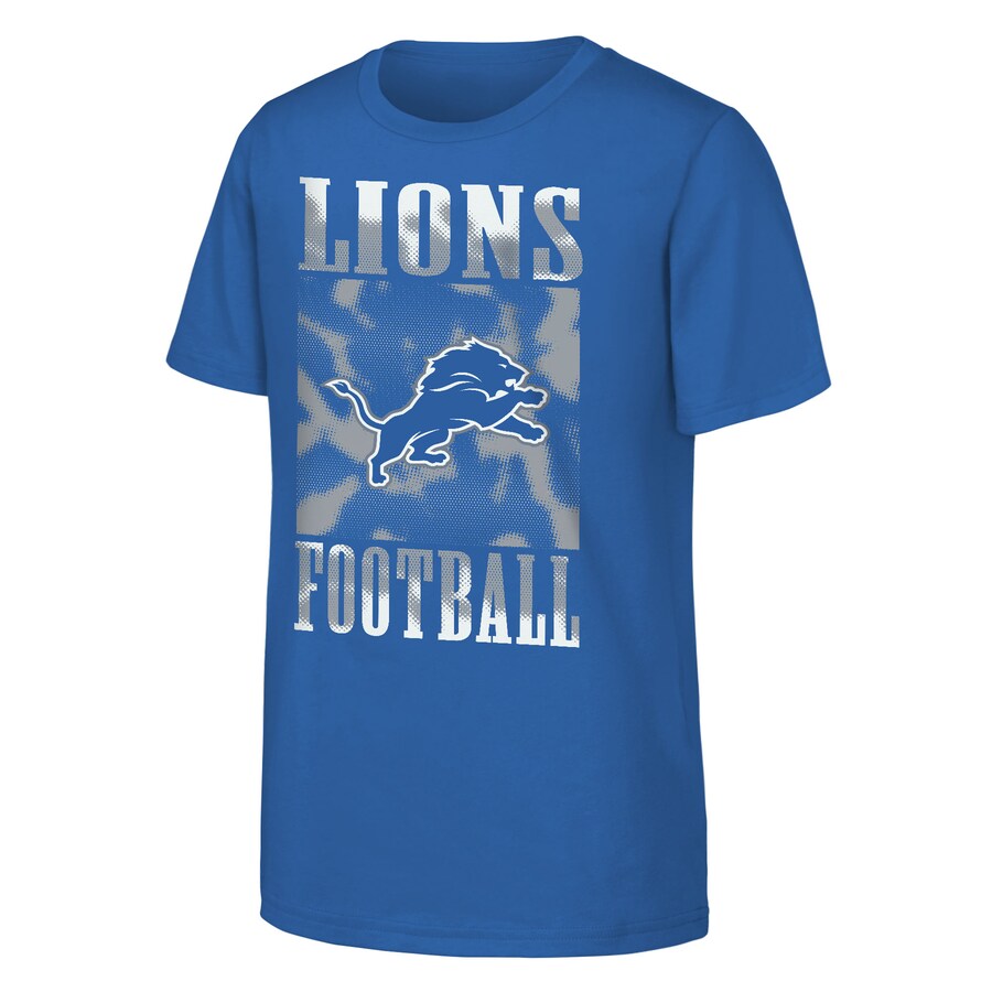 Youth Detroit Lions  Blue Garage Hero T-Shirt