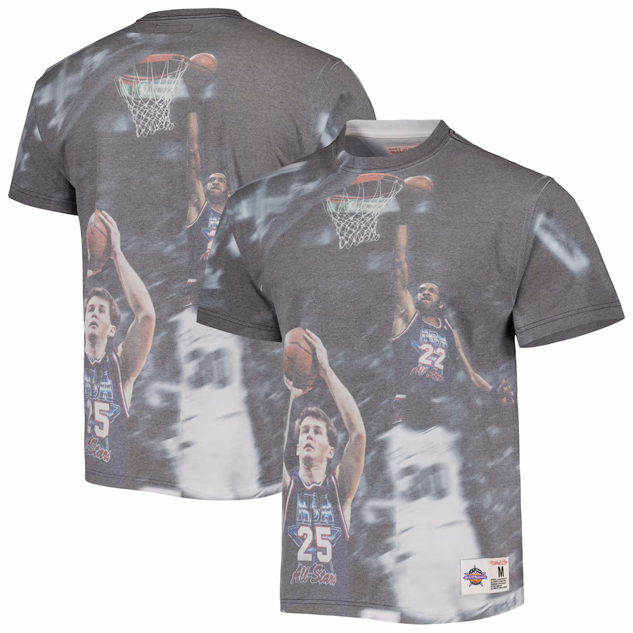 Men's Cleveland Cavaliers Mitchell & Ness Above the Rim Graphic T-Shirt