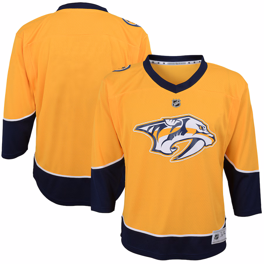 Youth Nashville Predators Gold Home Replica Jersey
