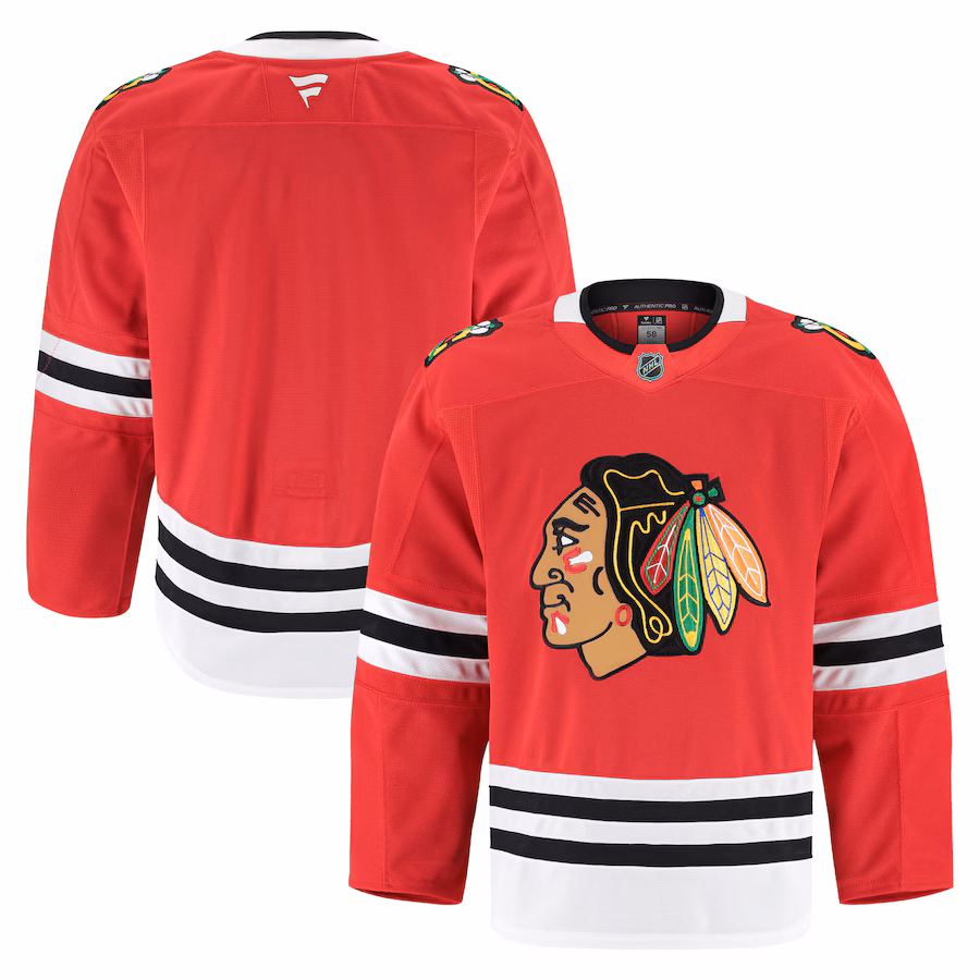 Men's Chicago Blackhawks Fanatics Red Home Authentic Pro Jersey