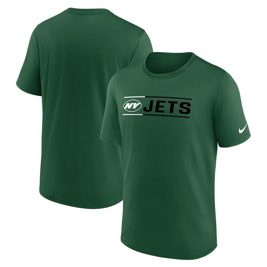 Men's New York Jets Nike Green Exceed Performance T-Shirt