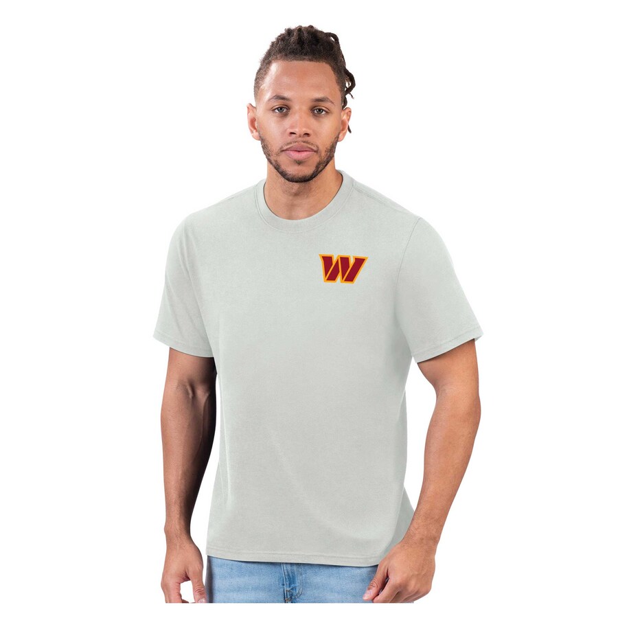 Men's Washington Commanders  Margaritaville Gray Pregame T-Shirt