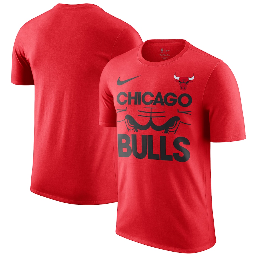 Men's Chicago Bulls Nike Red Courtside This Is Our Year T-Shirt