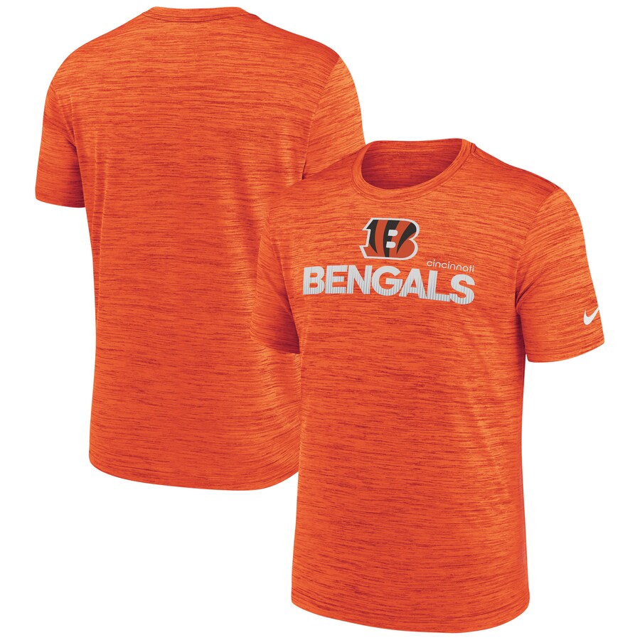 Men's Cincinnati Bengals Nike Orange Blitz Velocity Modern Performance T-Shirt