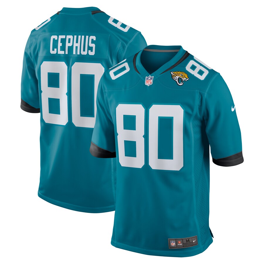 Men's Jacksonville Jaguars Joshua Cephus Nike Teal Team Game Jersey