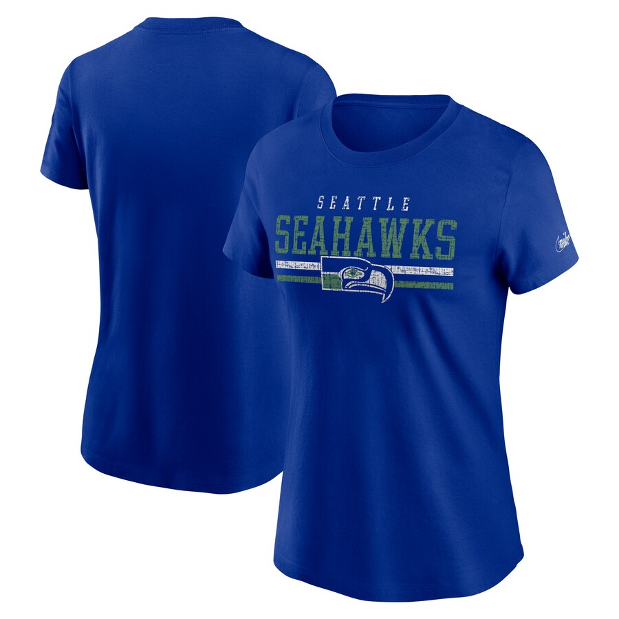 Women's Seattle Seahawks  Nike Royal Historic T-Shirt