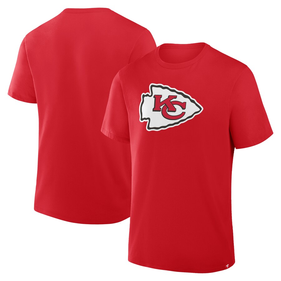 Men's Kansas City Chiefs  Fanatics Red Legacy Cotton T-Shirt