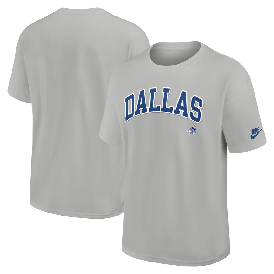 Men's Dallas Cowboys Nike Silver Rewind Max90 T-Shirt