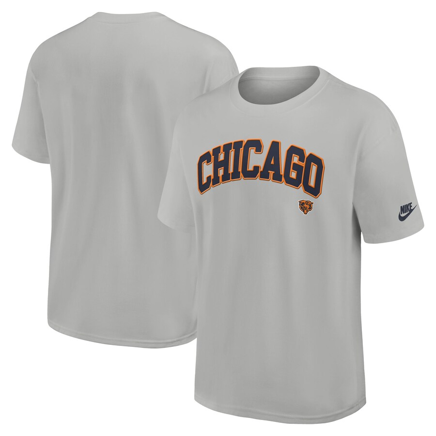 Men's Chicago Bears  Nike Silver Rewind Max90 Statement T-Shirt