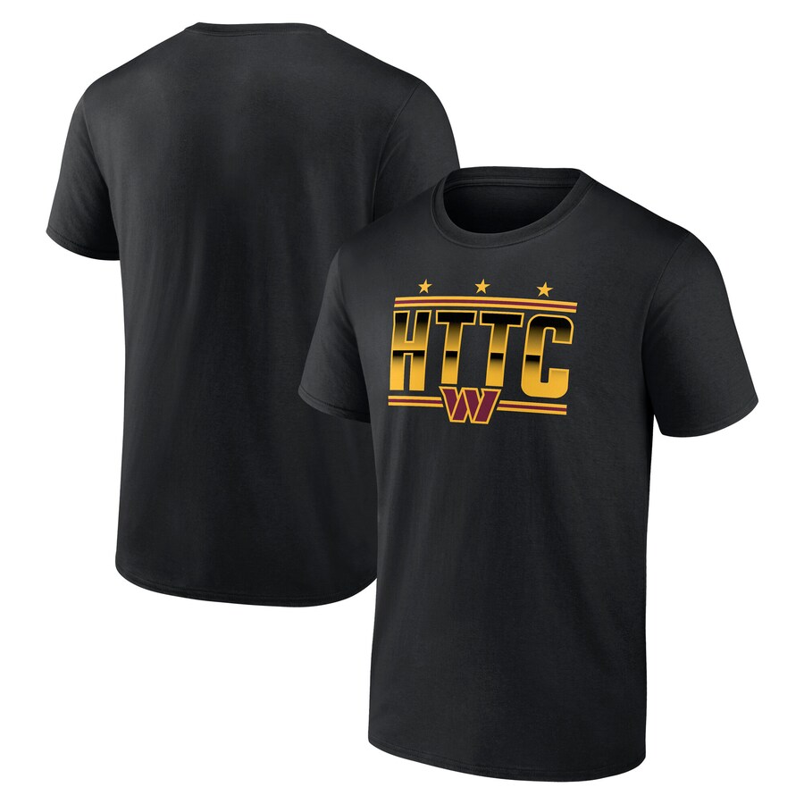 Men's Washington Commanders Black HTTC T-Shirt