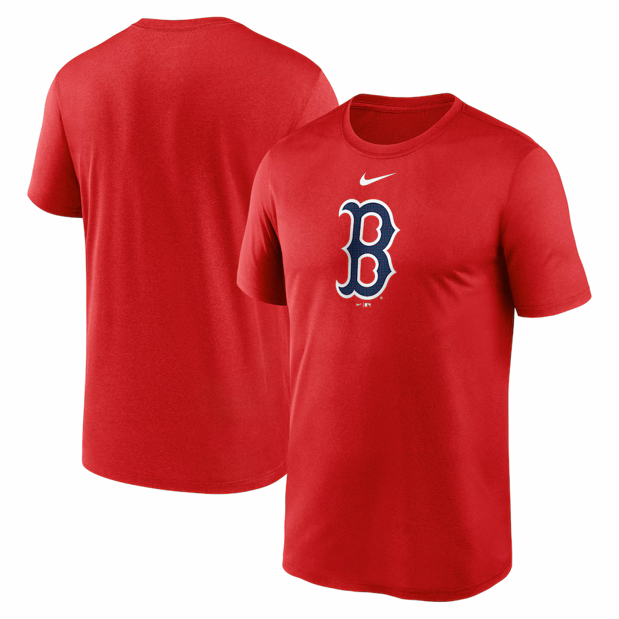 Men's Boston Red Sox Nike Red Legend Fuse Large Logo Performance T-Shirt