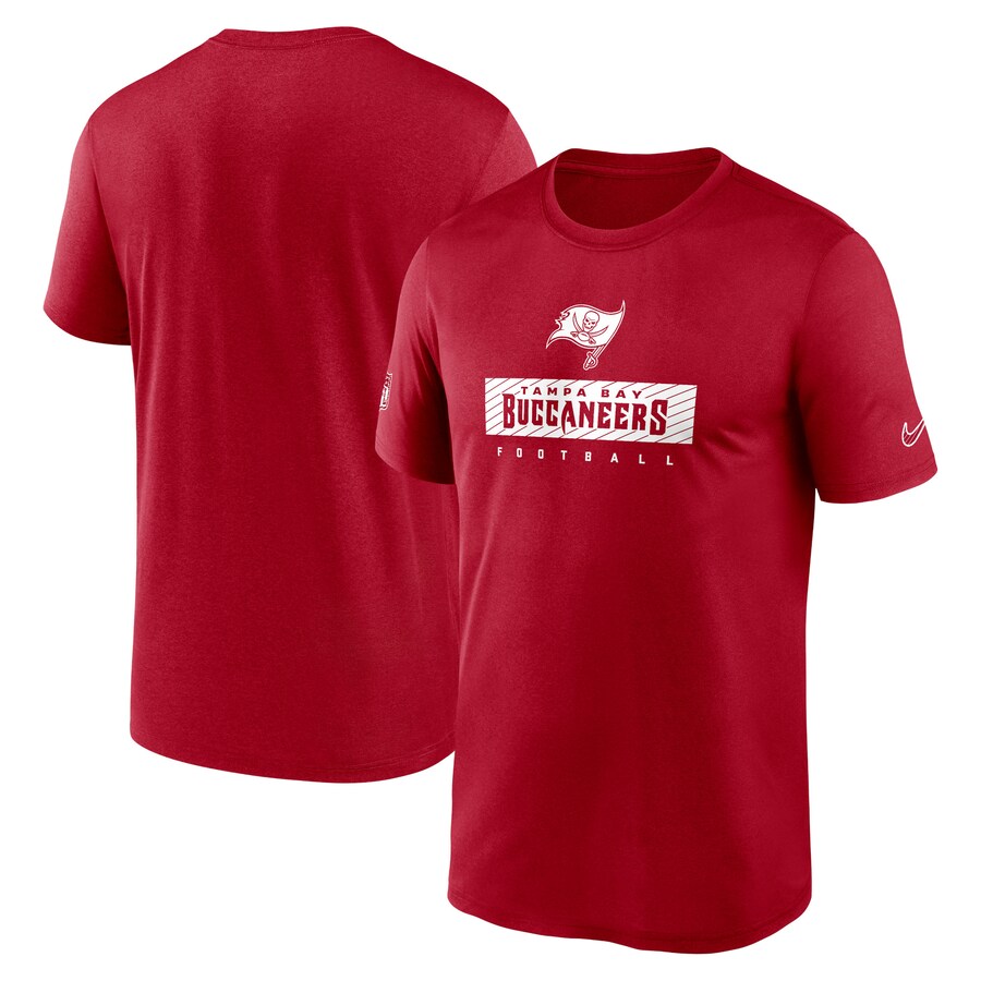 Men's Tampa Bay Buccaneers Nike Red Sideline Legend Performance T-Shirt