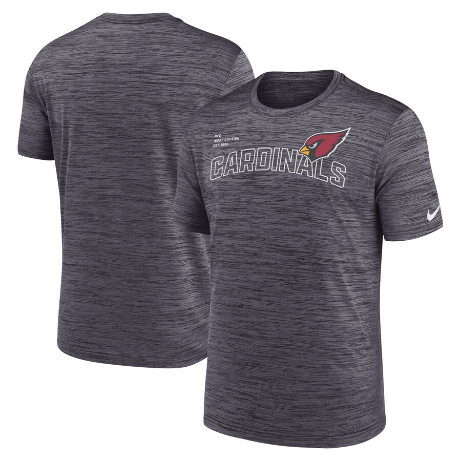 Men's Arizona Cardinals  Nike Black Velocity Arch Performance T-Shirt