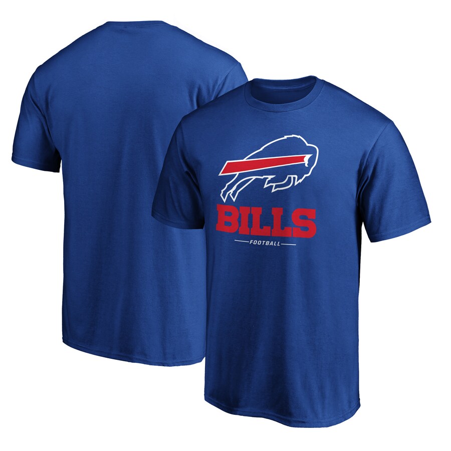 Men's Buffalo Bills  Royal Team Lockup T-Shirt