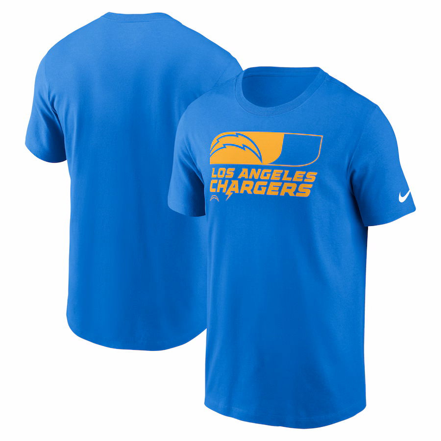 Men's Los Angeles Chargers Nike Powder Blue Air Essential T-Shirt