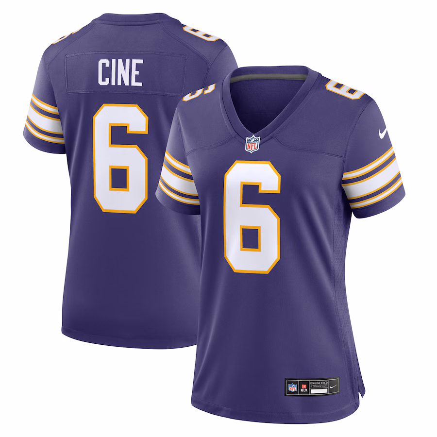 Women's Minnesota Vikings Lewis Cine Nike Purple Alternate Game Jersey