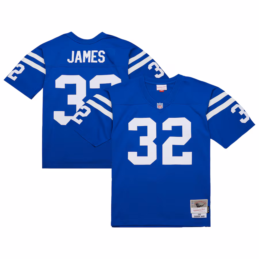 Men's Indianapolis Colts Edgerrin James Mitchell & Ness Royal 1999 Legacy Replica Jersey