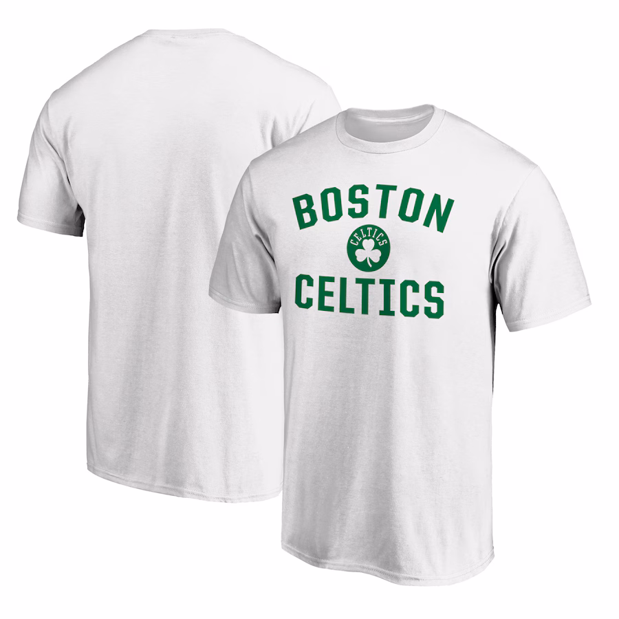 Men's Boston Celtics  White Victory Arch T-Shirt