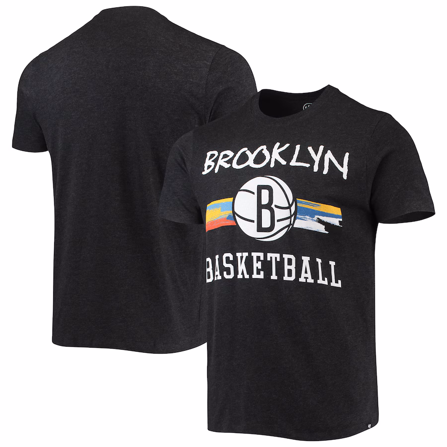 Men's Brooklyn Nets '47 Black City Edition Club T-Shirt