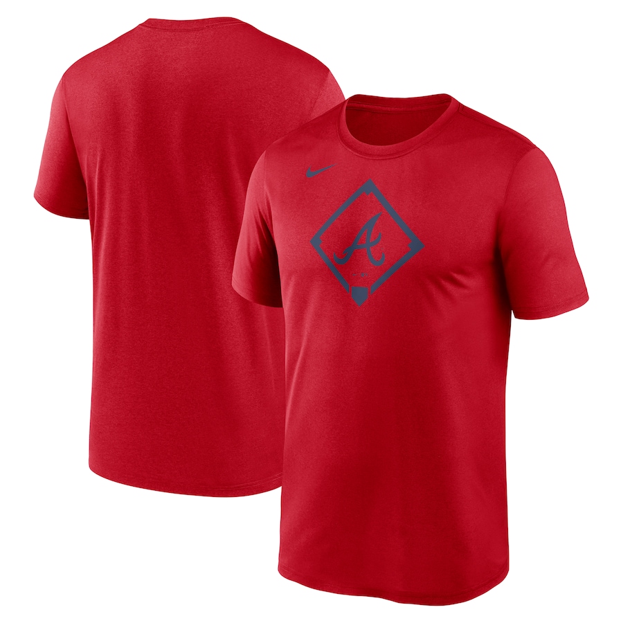 Men's Atlanta Braves Nike Red Icon Legend Performance T-Shirt